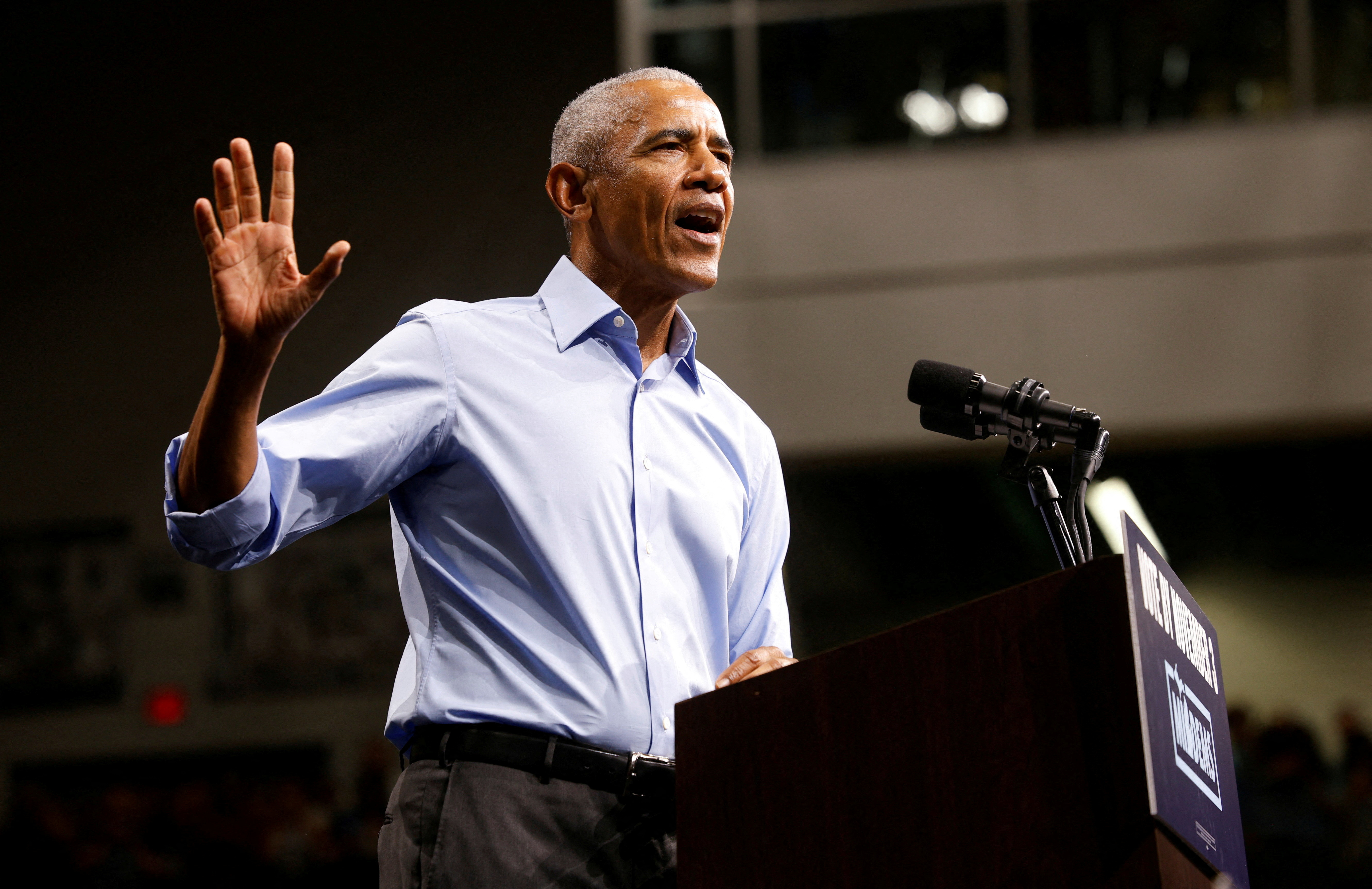 cover Obama unloads on Trump while stumping for Democrats ahead of midterms