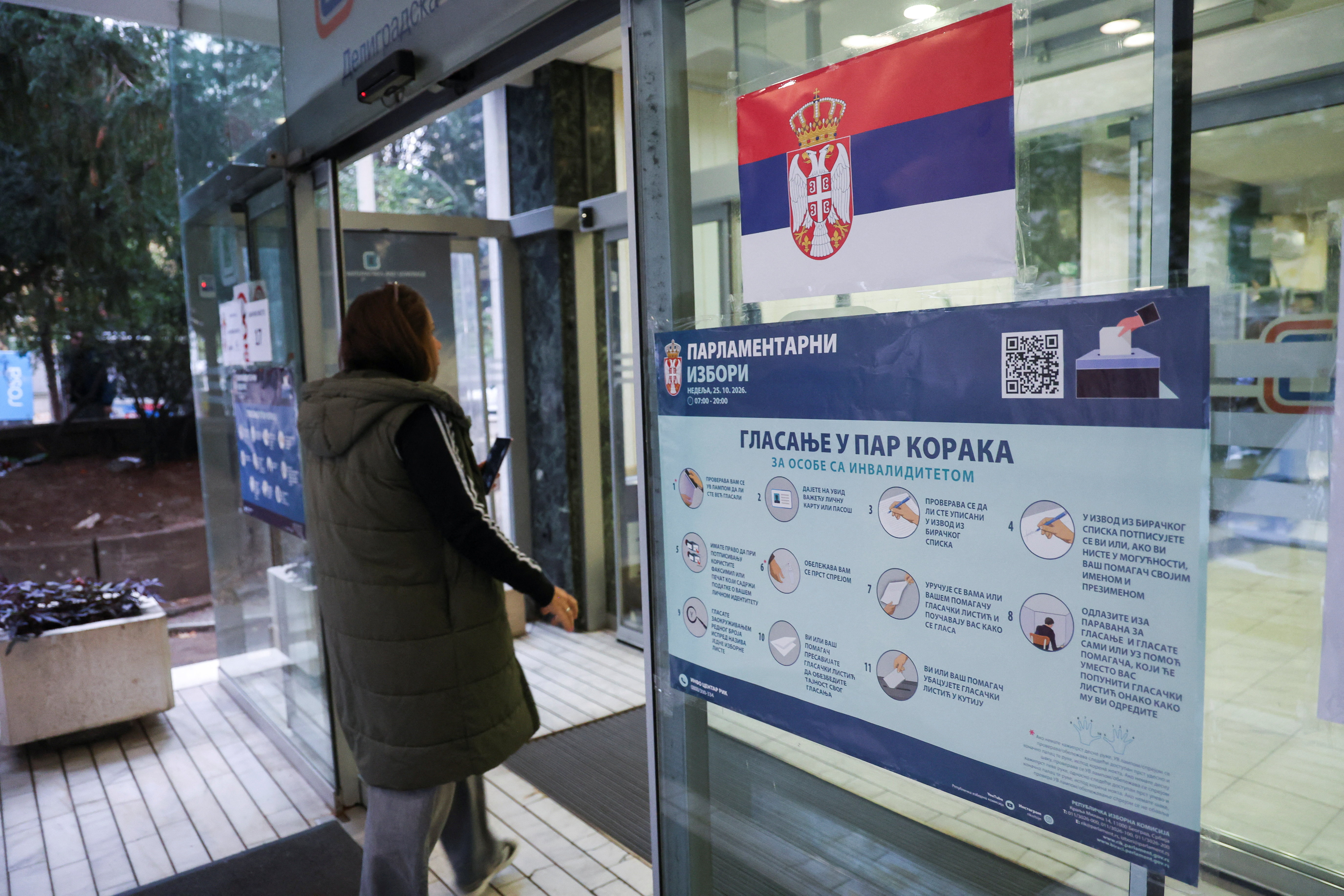 image Serbia votes as students seek to unseat Vucic in snap election