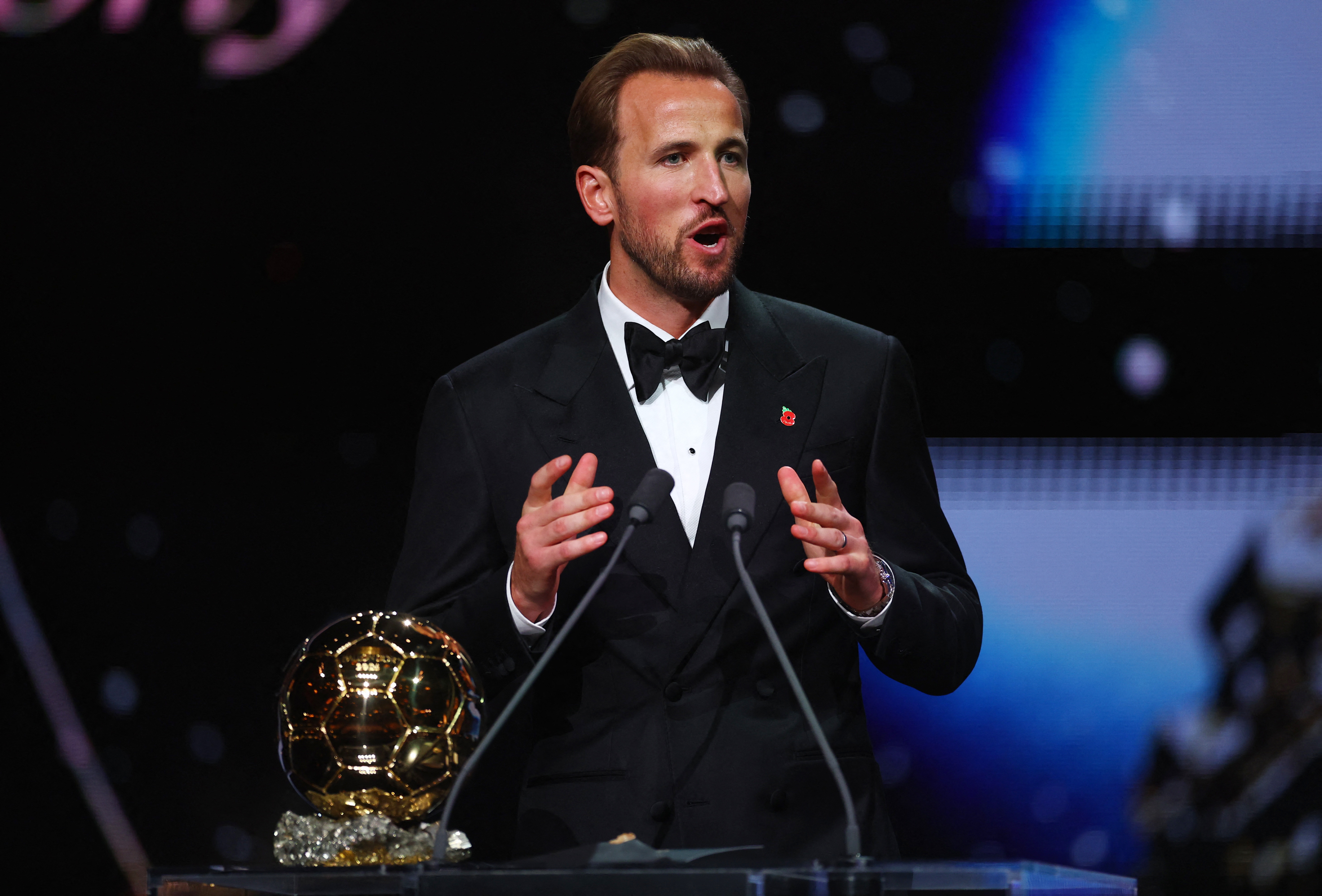 cover Harry Kane wins Ballon d&#8217;Or after record-breaking season