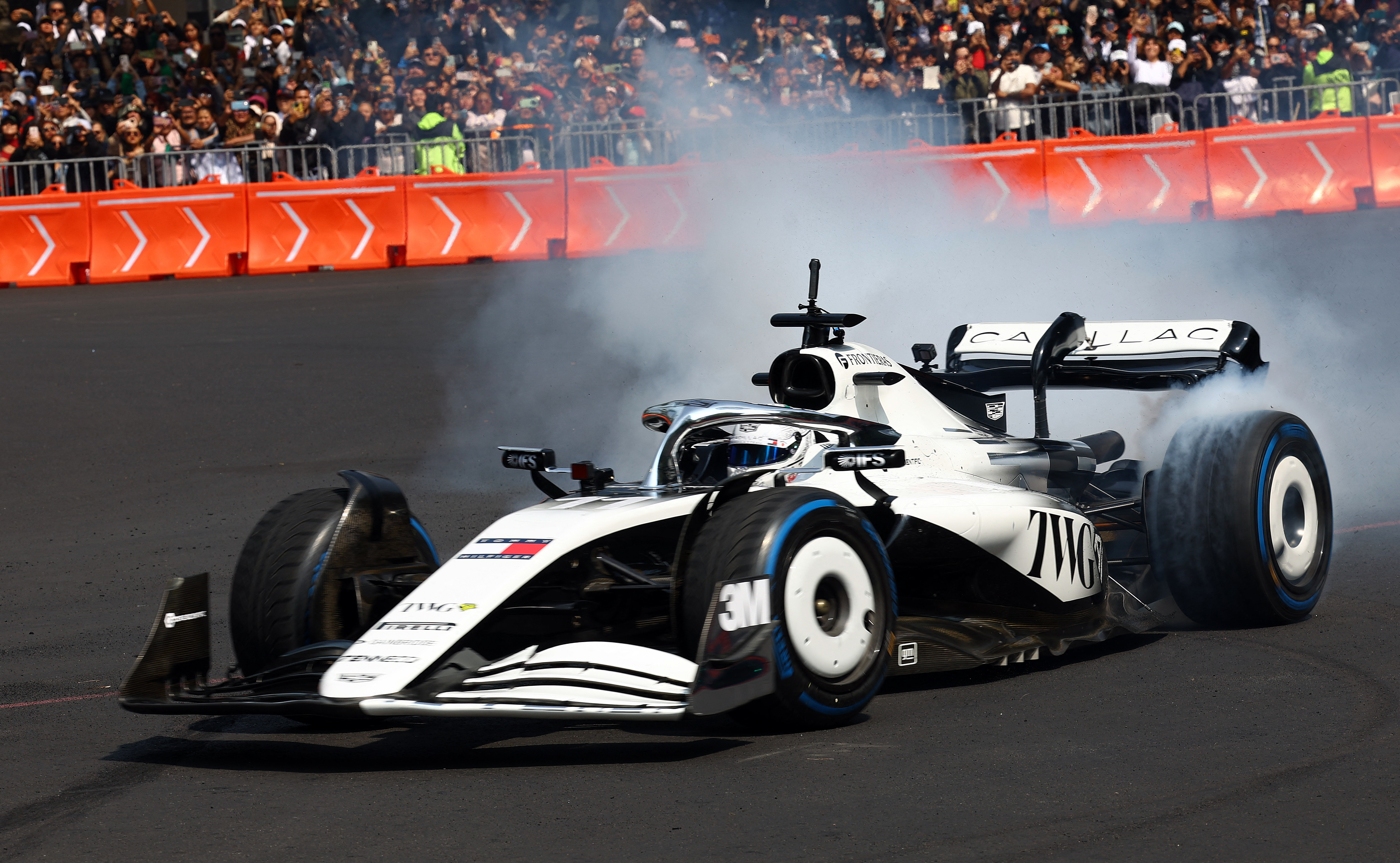 cover Perez brings F1 to Mexico City streets before home milestone