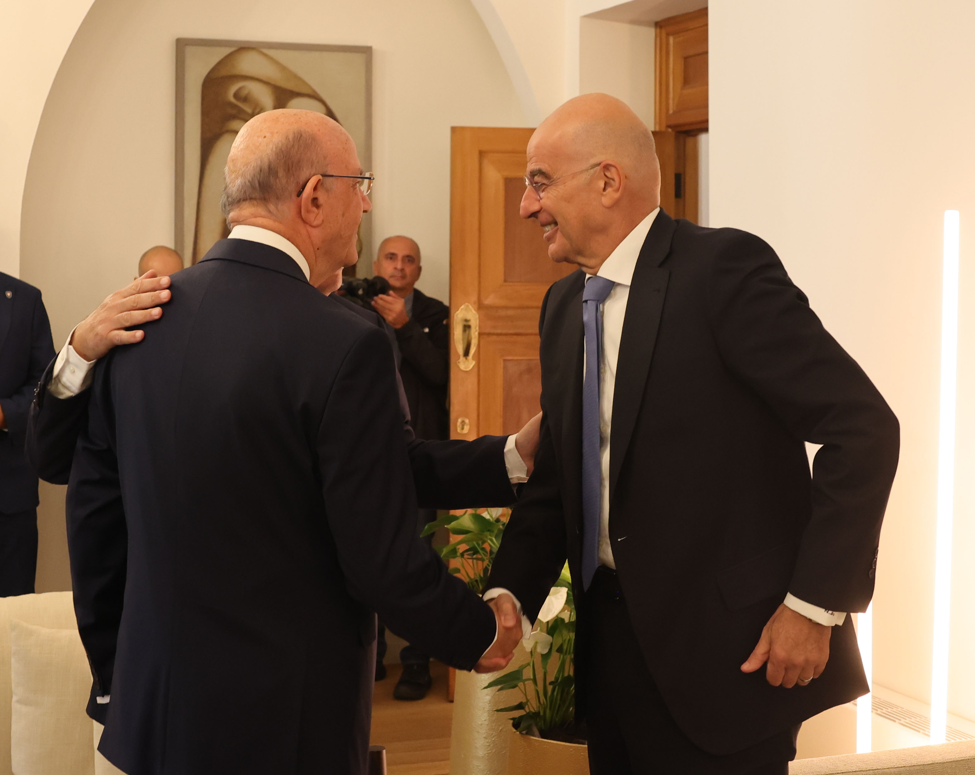 Christodoulides, Dendias, Safe programme, defence, National Guard, defence minister