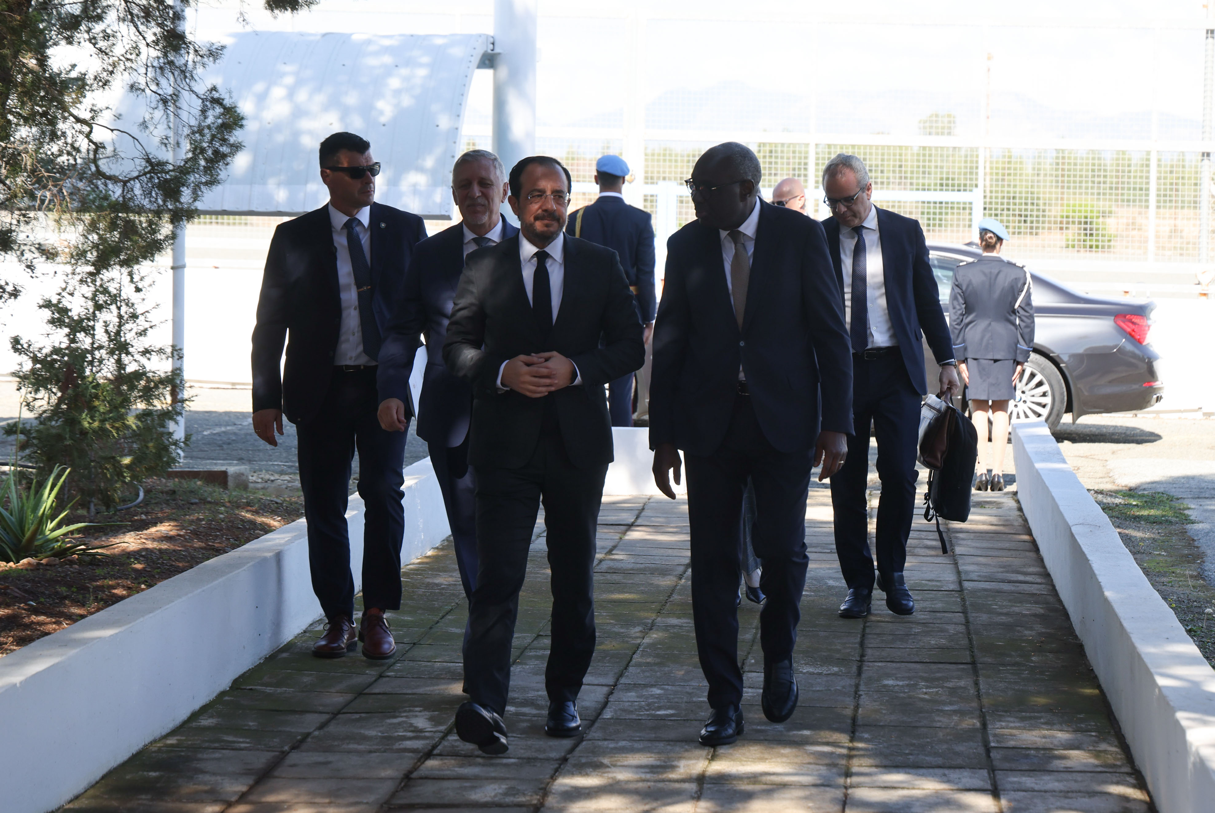 Turkish Cypriot leader, Christodoulides, Erhurman, Cyprus problem, Cyprob
