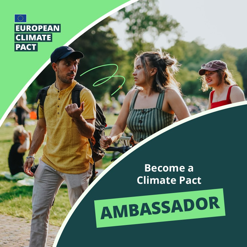 cover Become a European Climate Pact Ambassador: make a difference with green action