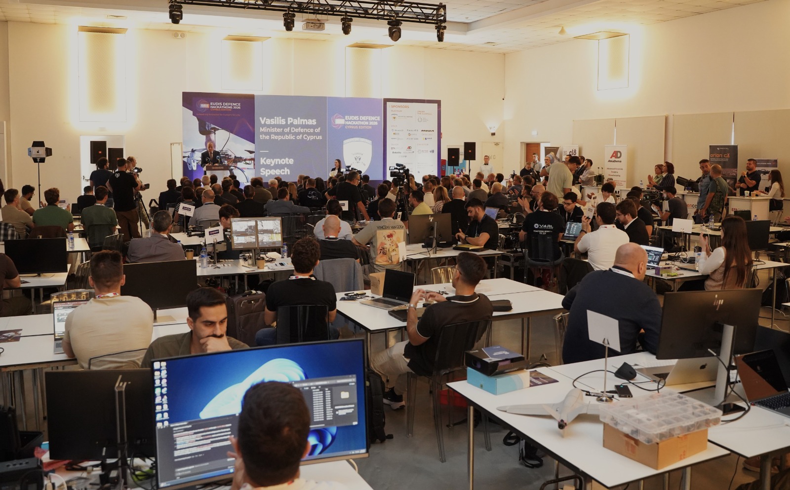 Hackathon, defence ministry, Vasilis Palmas, defence minister
