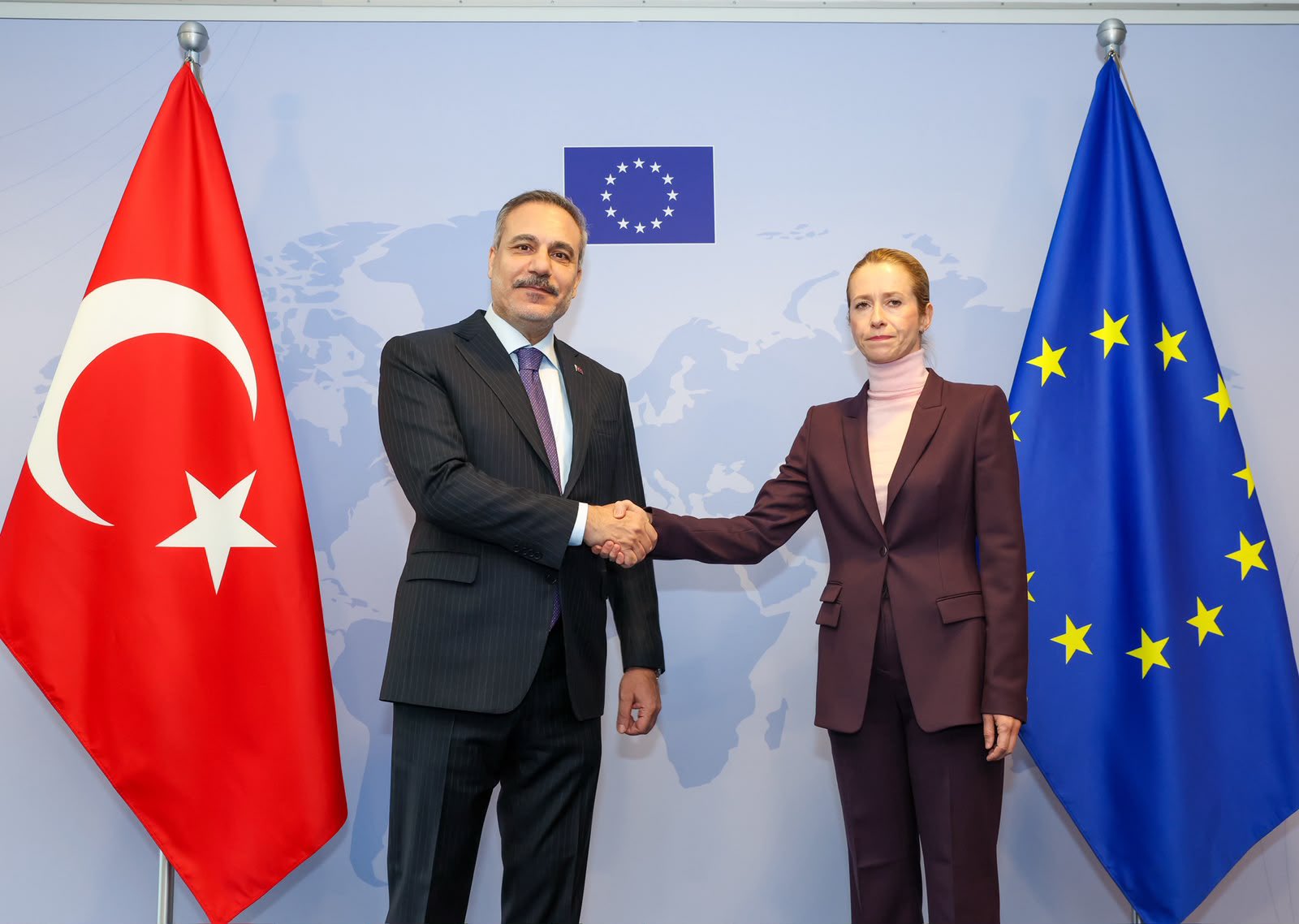 image Kallas tells Fidan that Turkey-Libya maritime deal infringes on rights of third states
