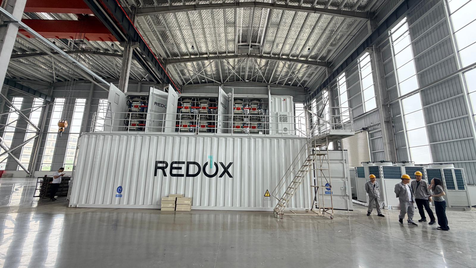 cover Redox One’s plans for long-duration energy storage