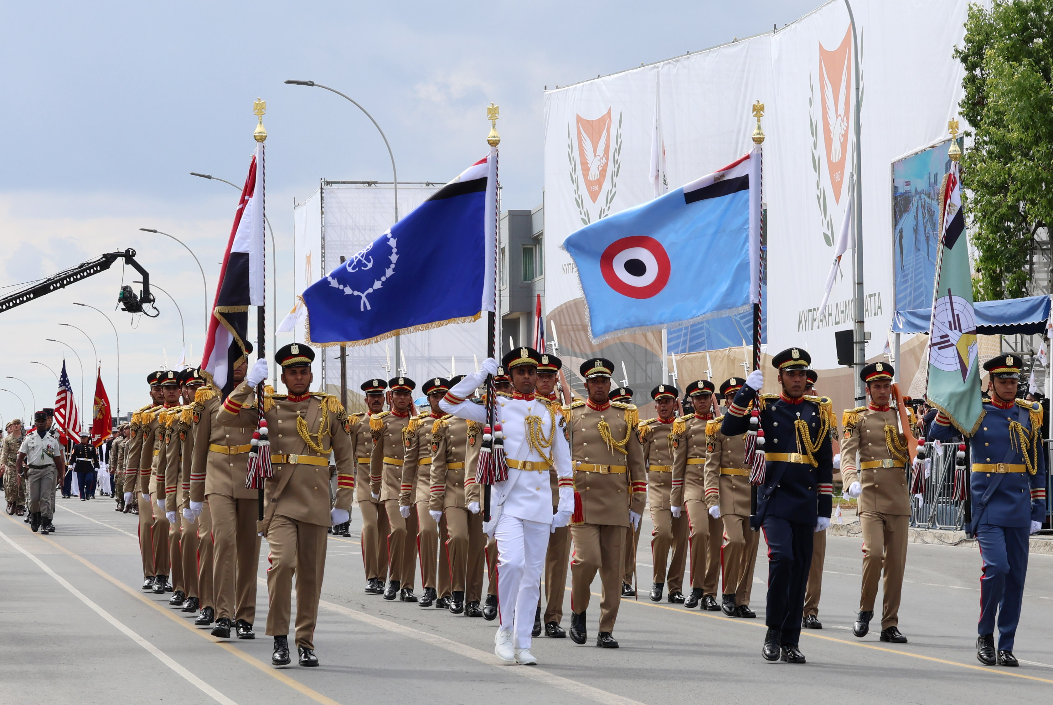 Christodoulides, Dendias, Annita Demetriou, Independence Day 2026, presidential palace, Cyprus problem, unification, 1974