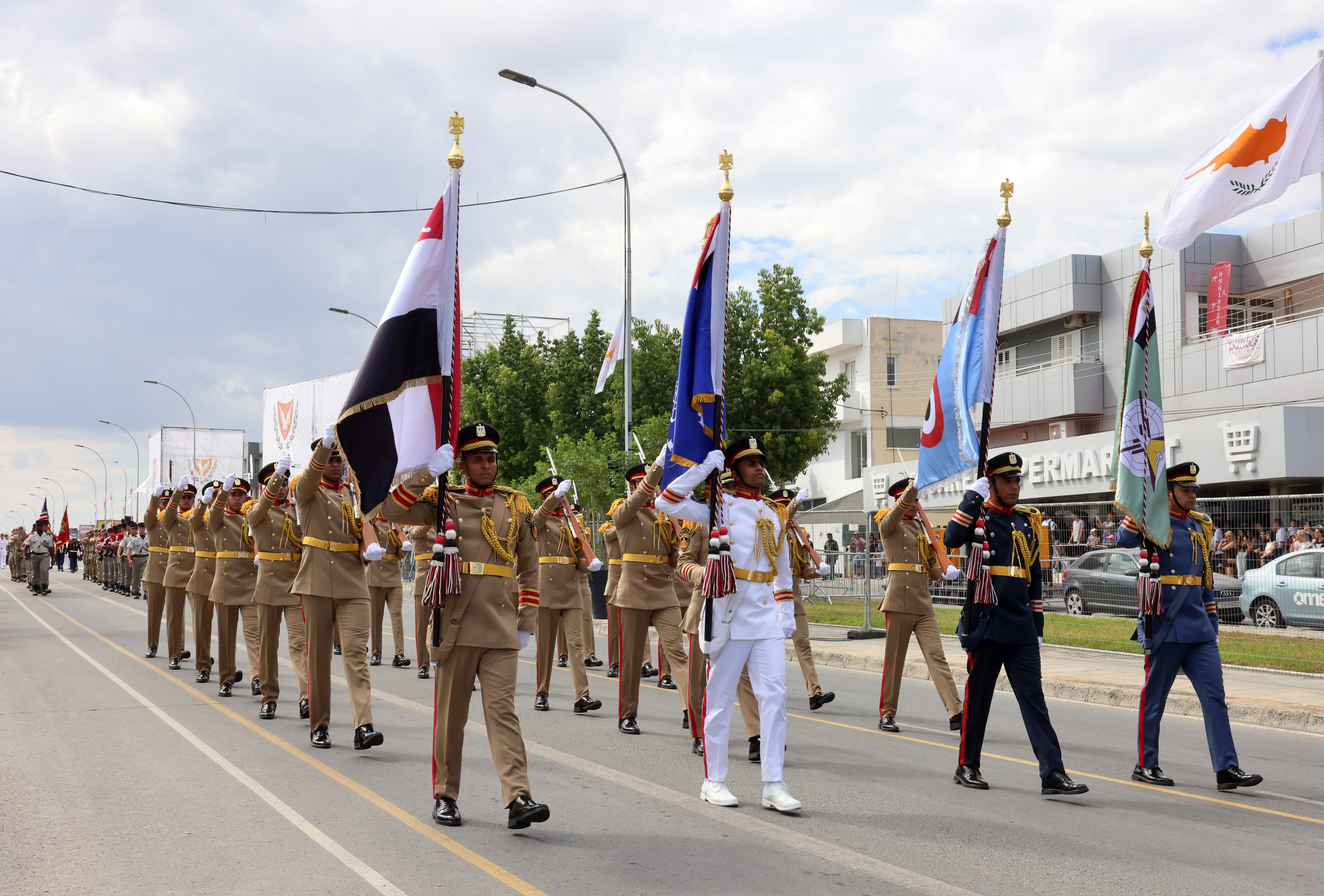 Christodoulides, Dendias, Annita Demetriou, Independence Day 2026, presidential palace, Cyprus problem, unification, 1974