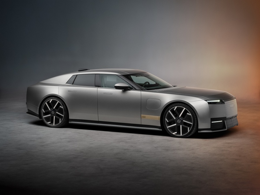 Jaguar unveils all-electric Type 01 four-door Grand Tourer in New York
