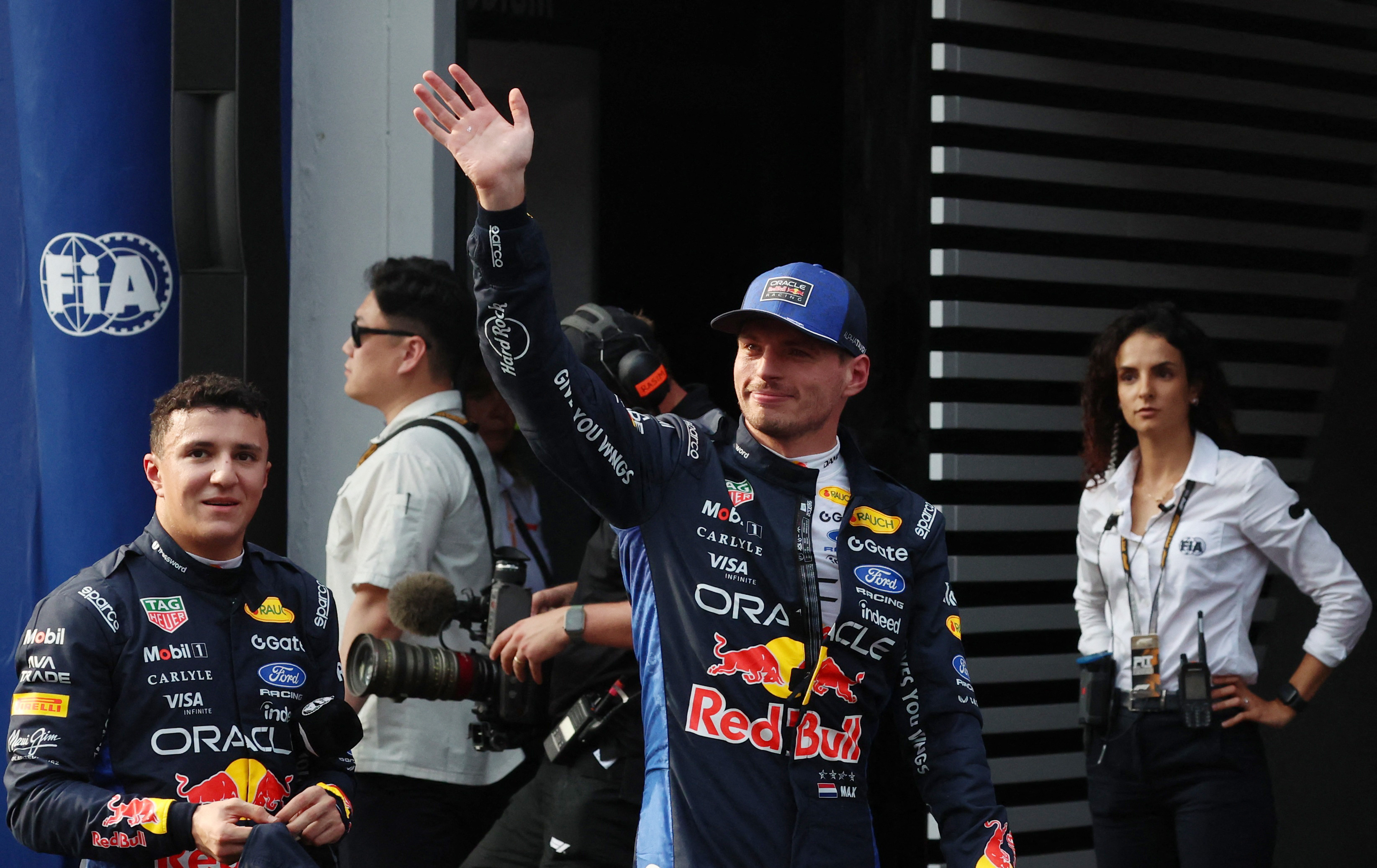 image Verstappen claims first pole of season at Bahrain GP in Malaysia