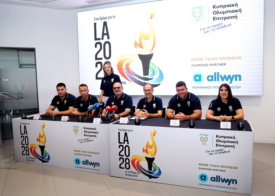 Allwyn, Cyprus Olympic Committee renew joint support for athletes targeting 2028, 2032 Games