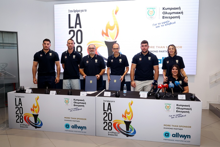 cover Allwyn, Cyprus Olympic Committee renew joint support for athletes targeting 2028, 2032 Games