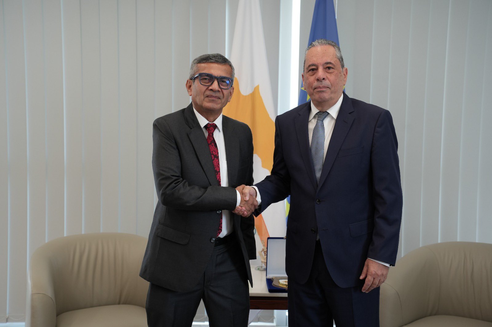 image Cyprus and India discuss closer defence cooperation