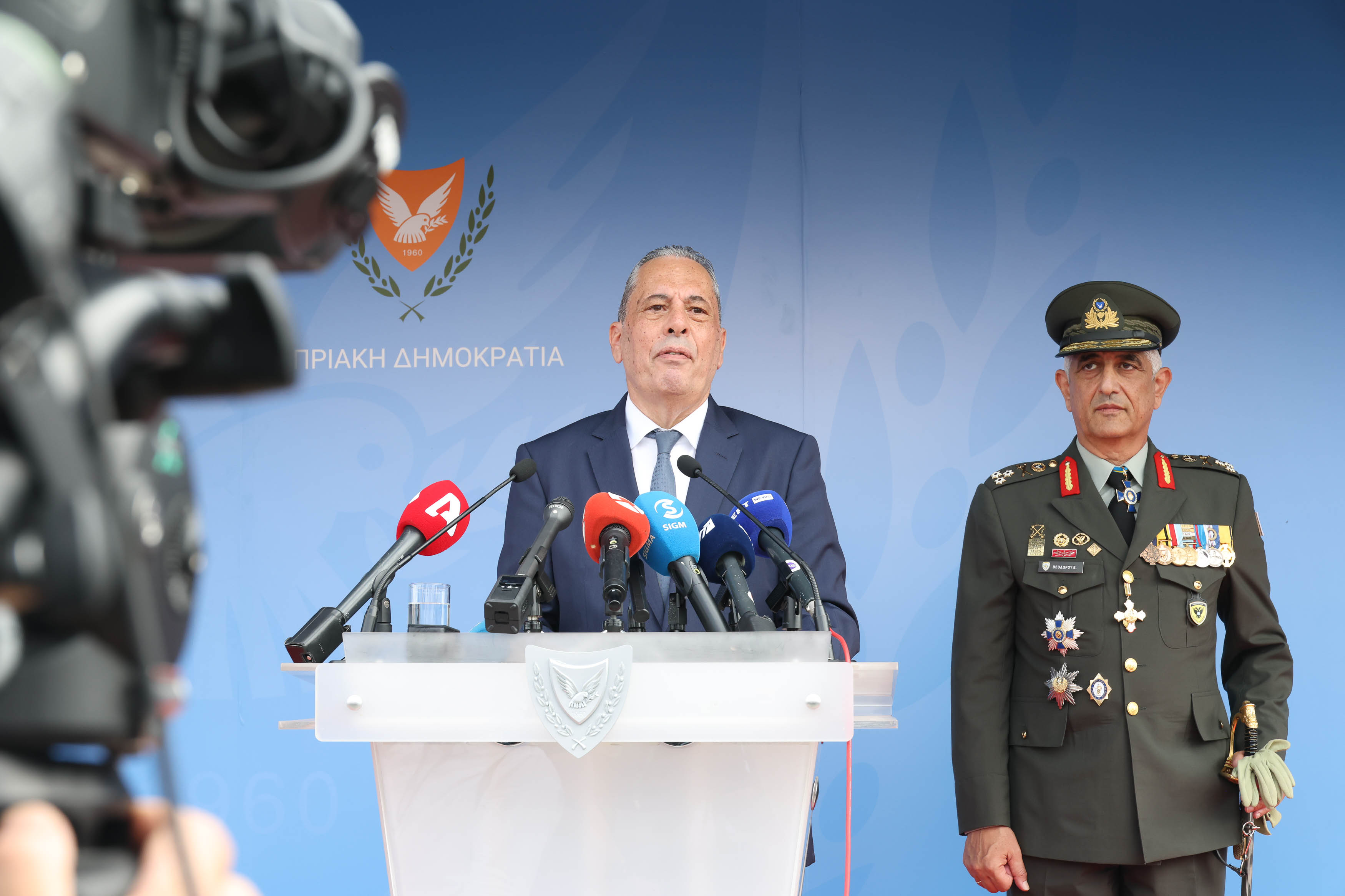cover Defence minister: Cyprus to continue strengthening defence capabilities
