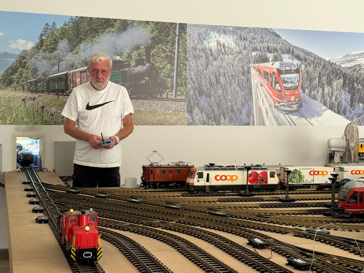 Paphos Kidney Association, Paphos, train, model train