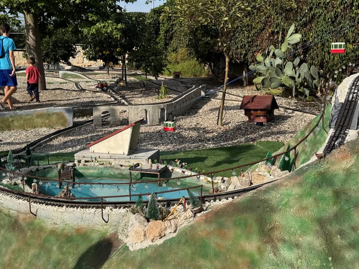 cover Miniature Swiss railway opens to public in Paphos