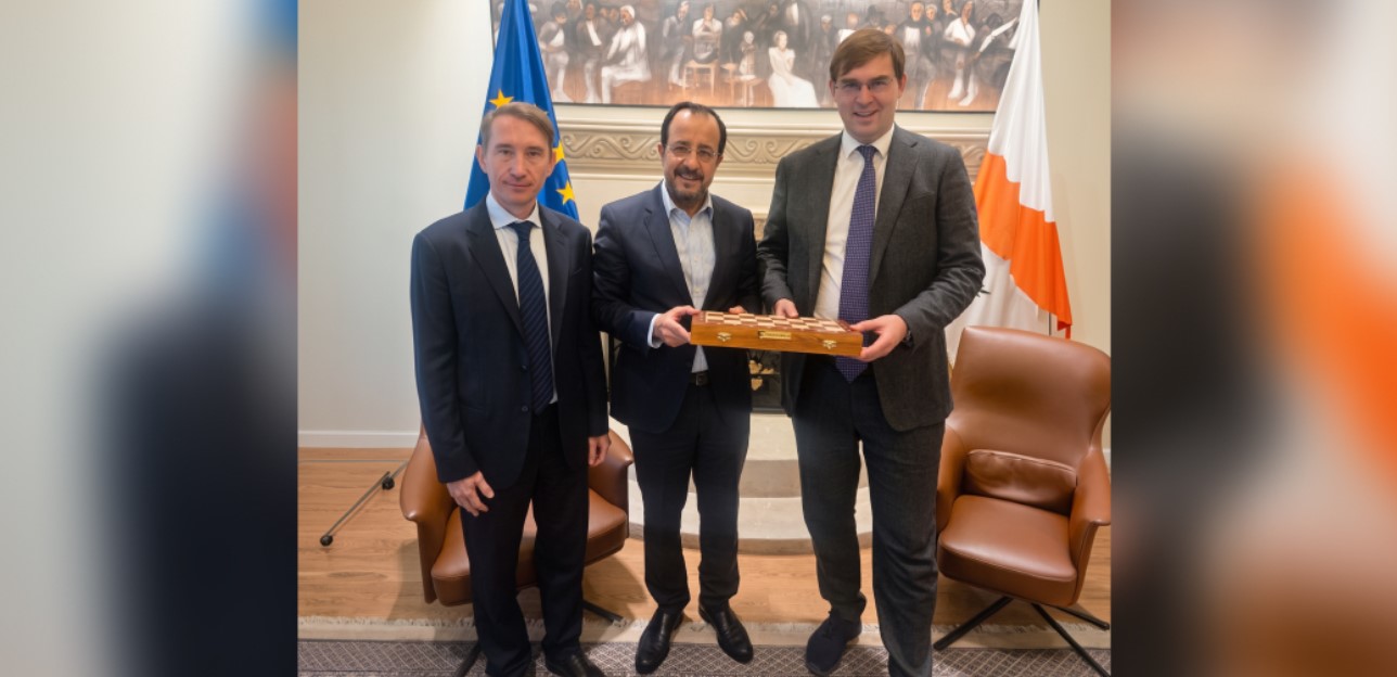 cover FIDE president meets Christodoulides to discuss Cyprus chess development