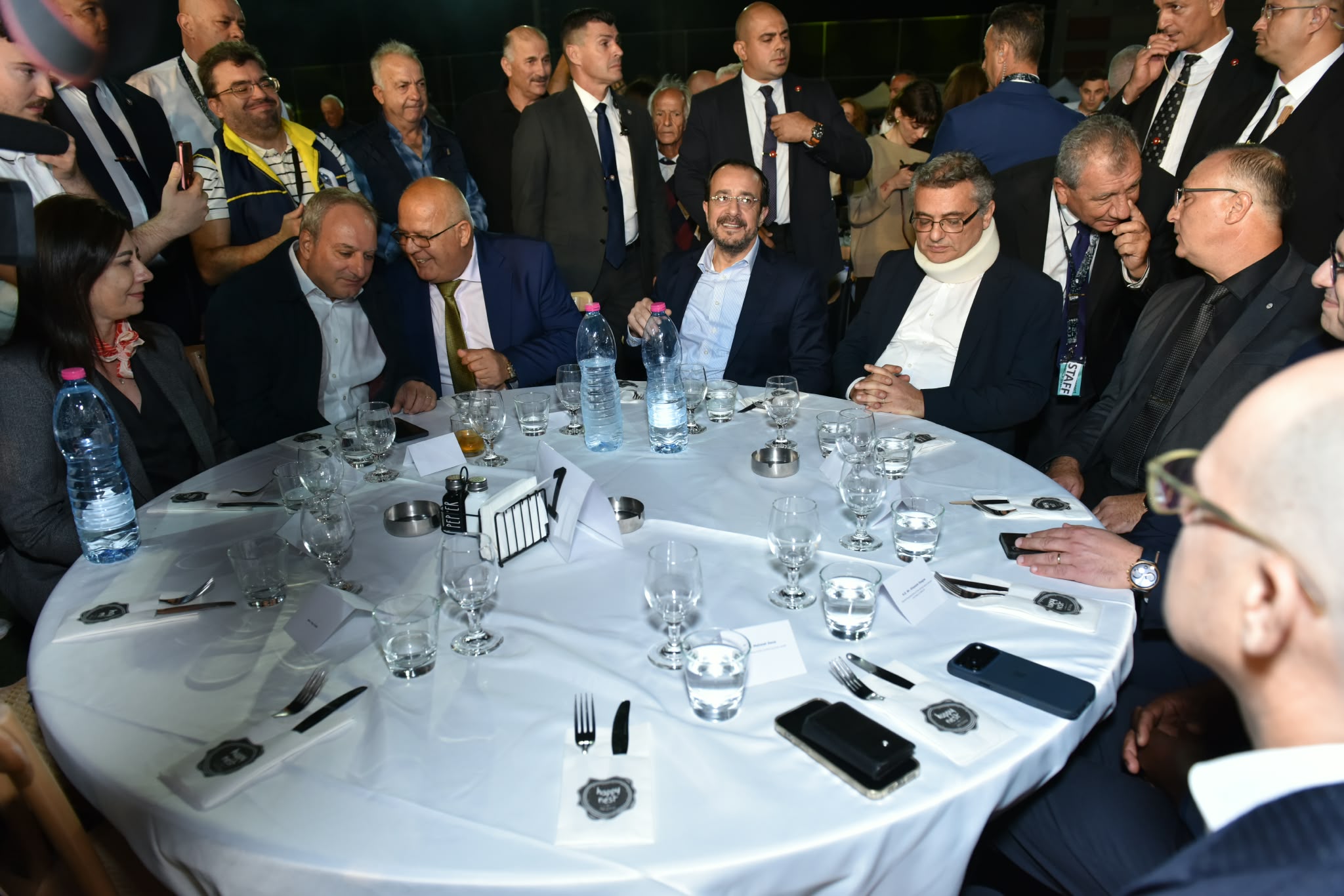Erhurman, Christodoulides, Pyla, festival, bicommunal, Akel, Stefanou