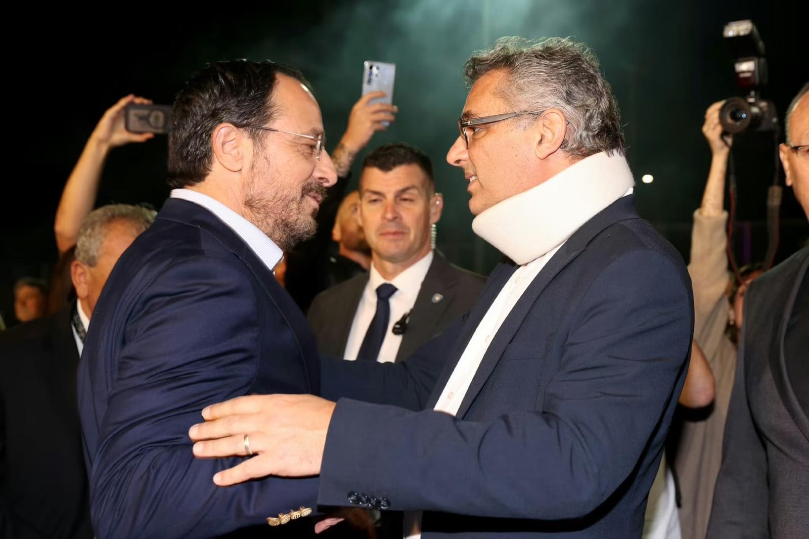 cover Christodoulides accuses Erhurman of ‘setting preconditions’ on resumption of talks