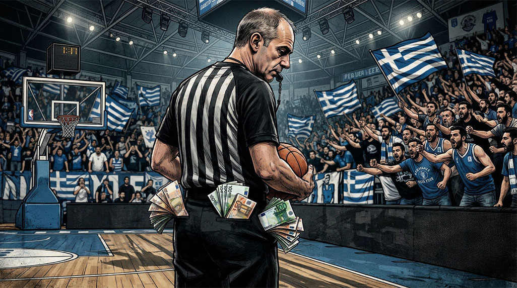 image Greek basketball rocked by match-fixing probe and €820,000 cash find