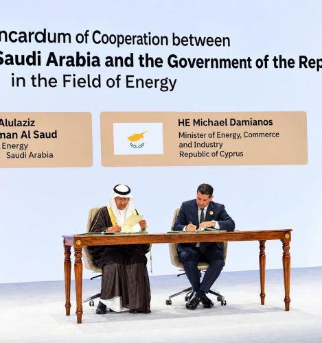 image Cyprus and Saudi Arabia sign memorandum on energy cooperation