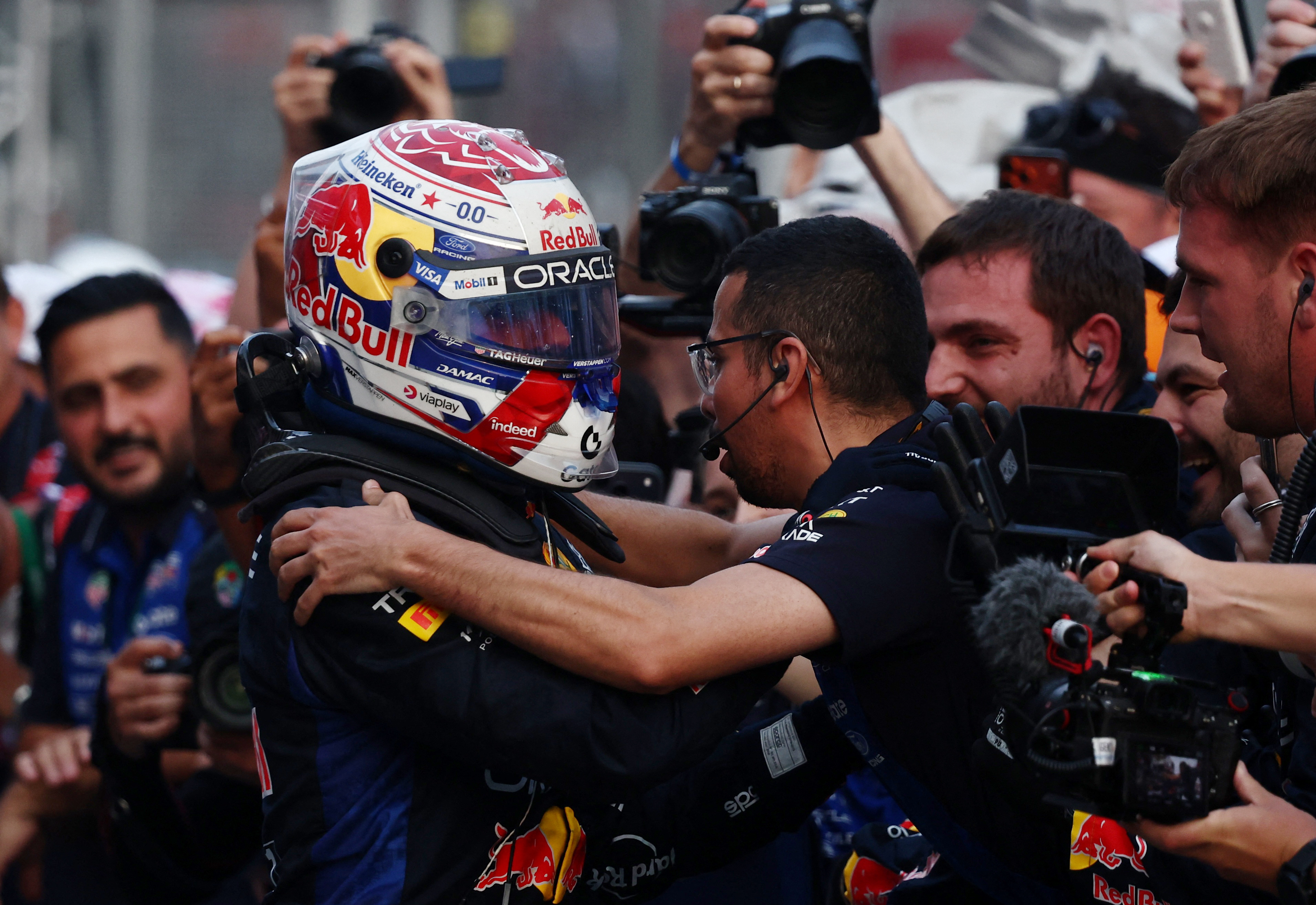 cover Verstappen wins chaotic rain-delayed Bahrain Grand Prix in Malaysia