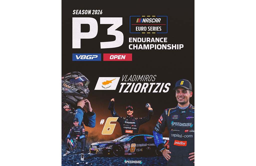 cover Impressive Tziortzis finishes third in European NASCAR Championship