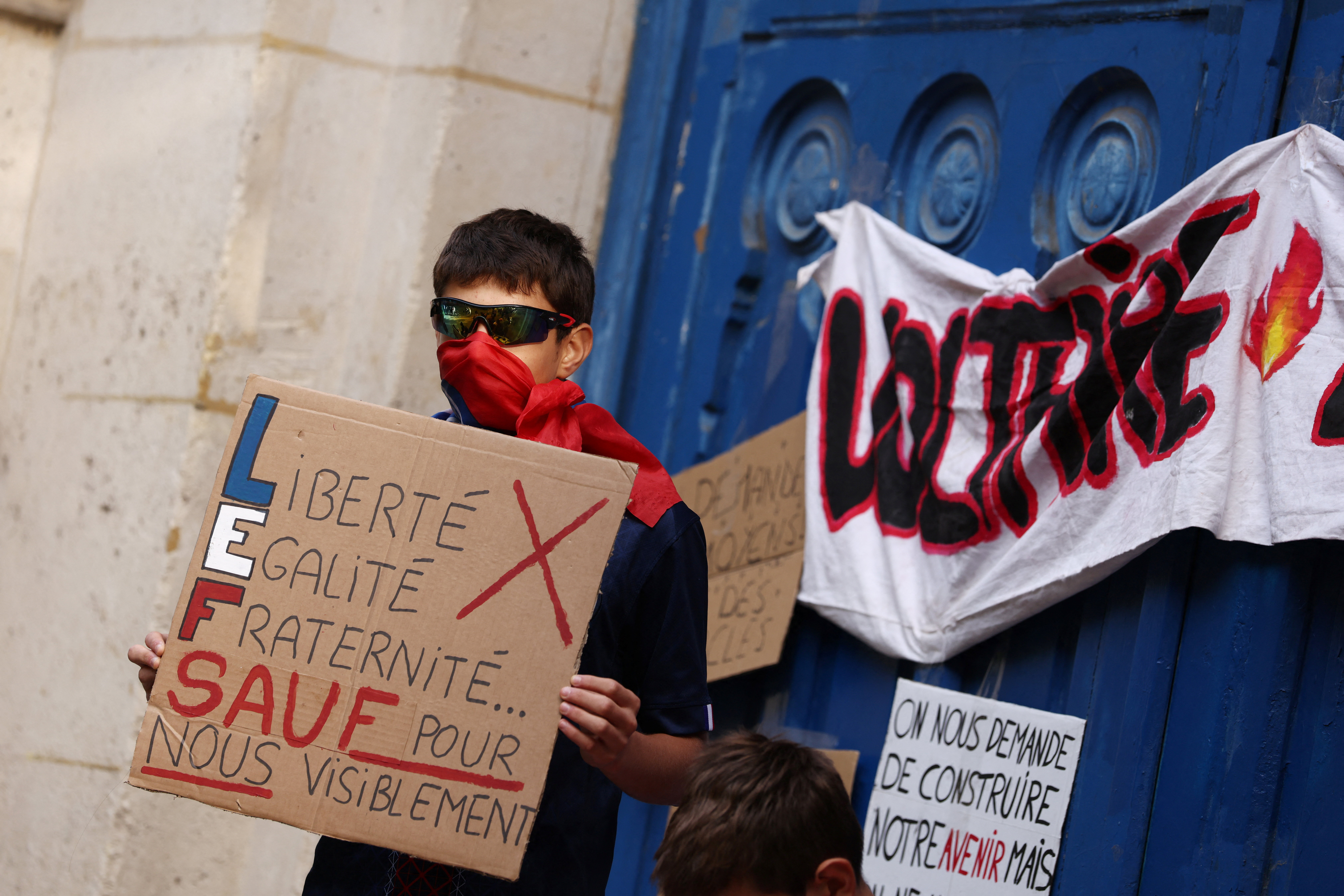 cover France braces for day of school blockades and street protests