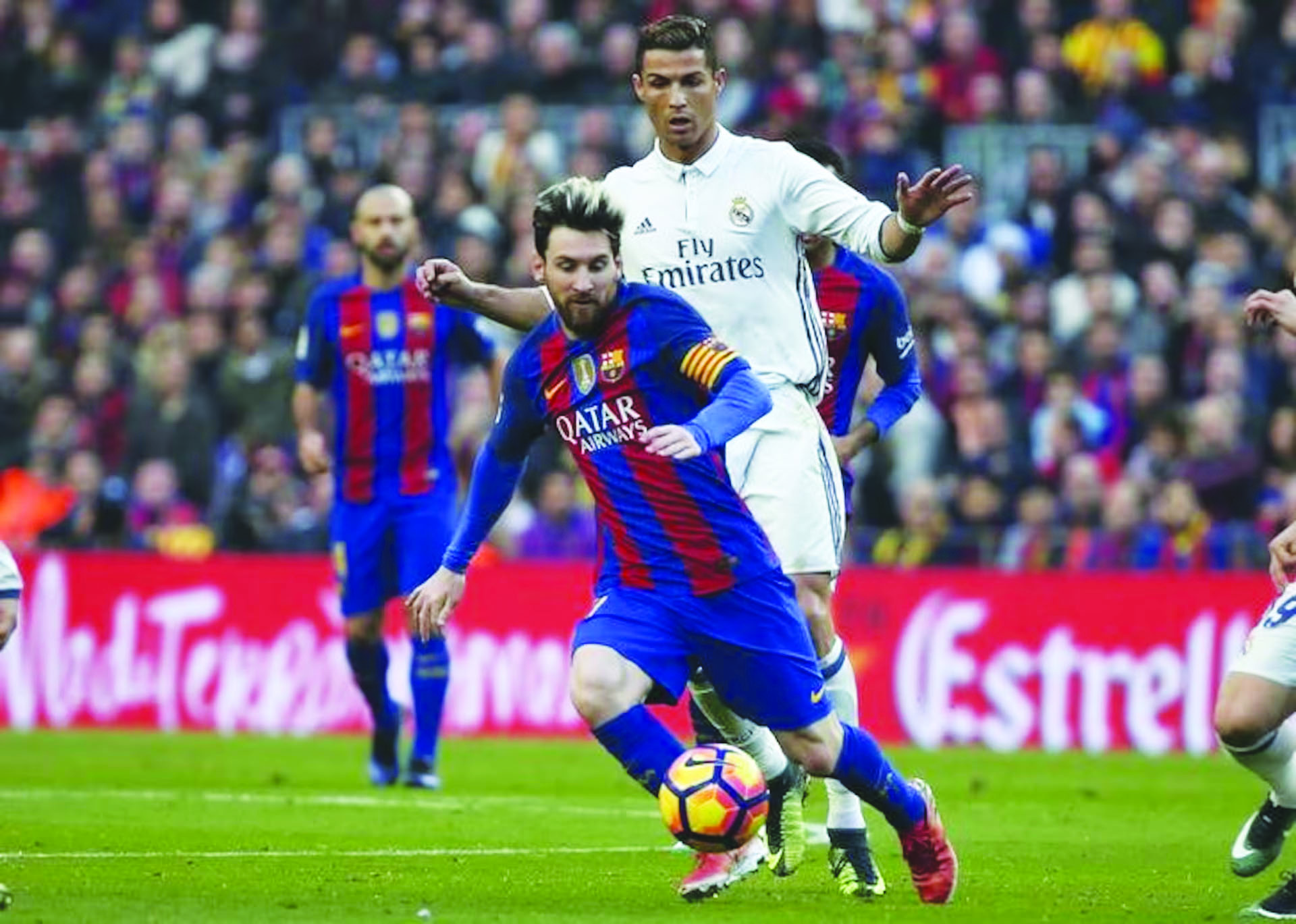 cover Ronaldo hails Messi after Argentina great says he already misses national team