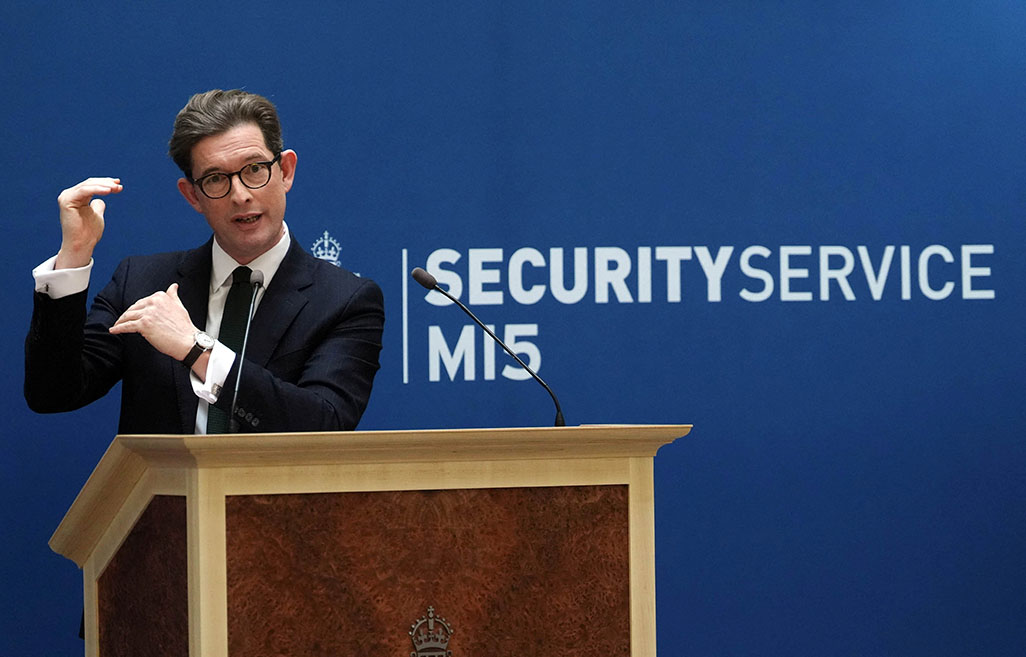 cover Iran and Russia ramping up hybrid campaigns in Britain, MI5 chief says