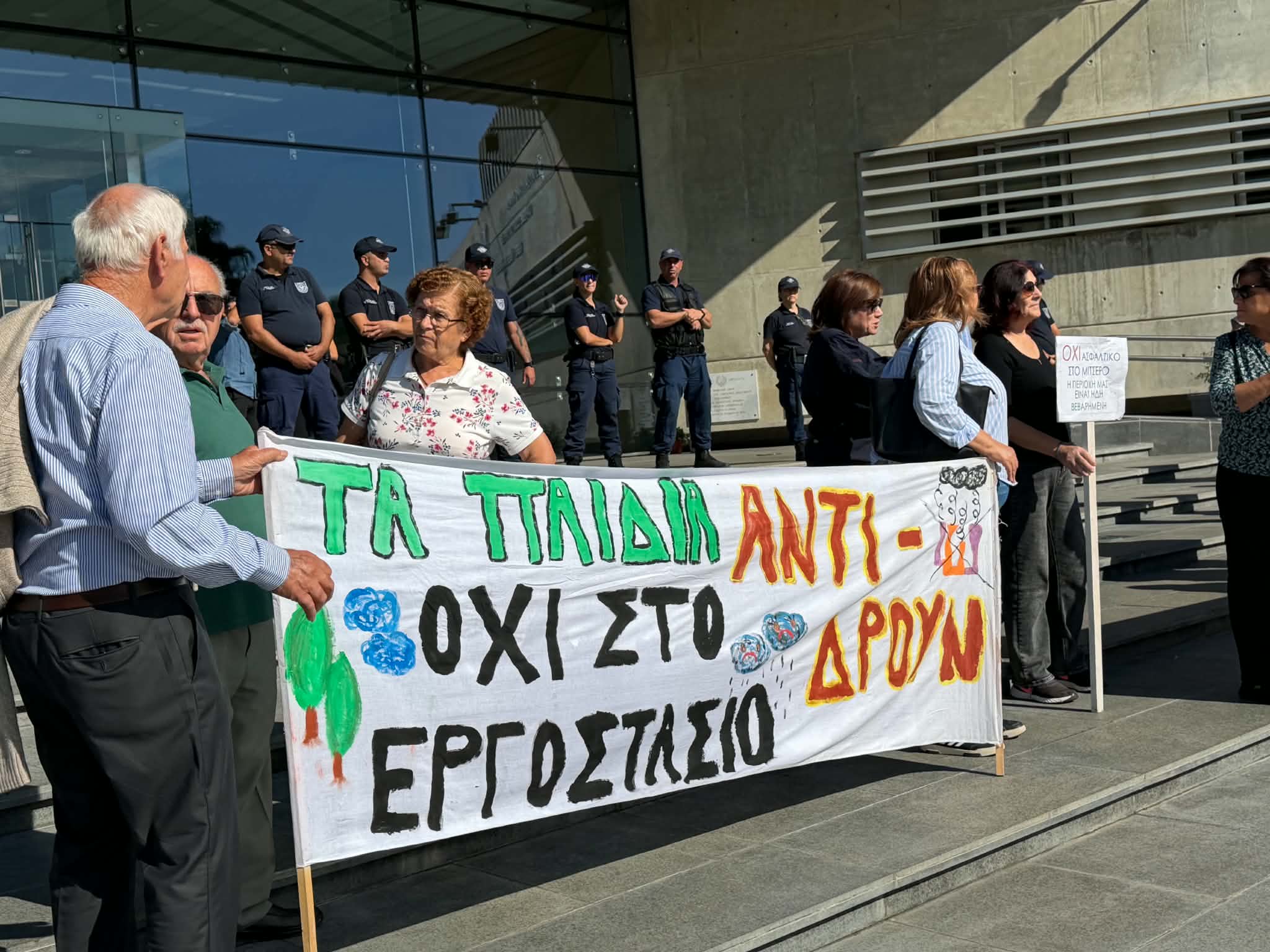 cover Mitsero area residents protest asphalt plant