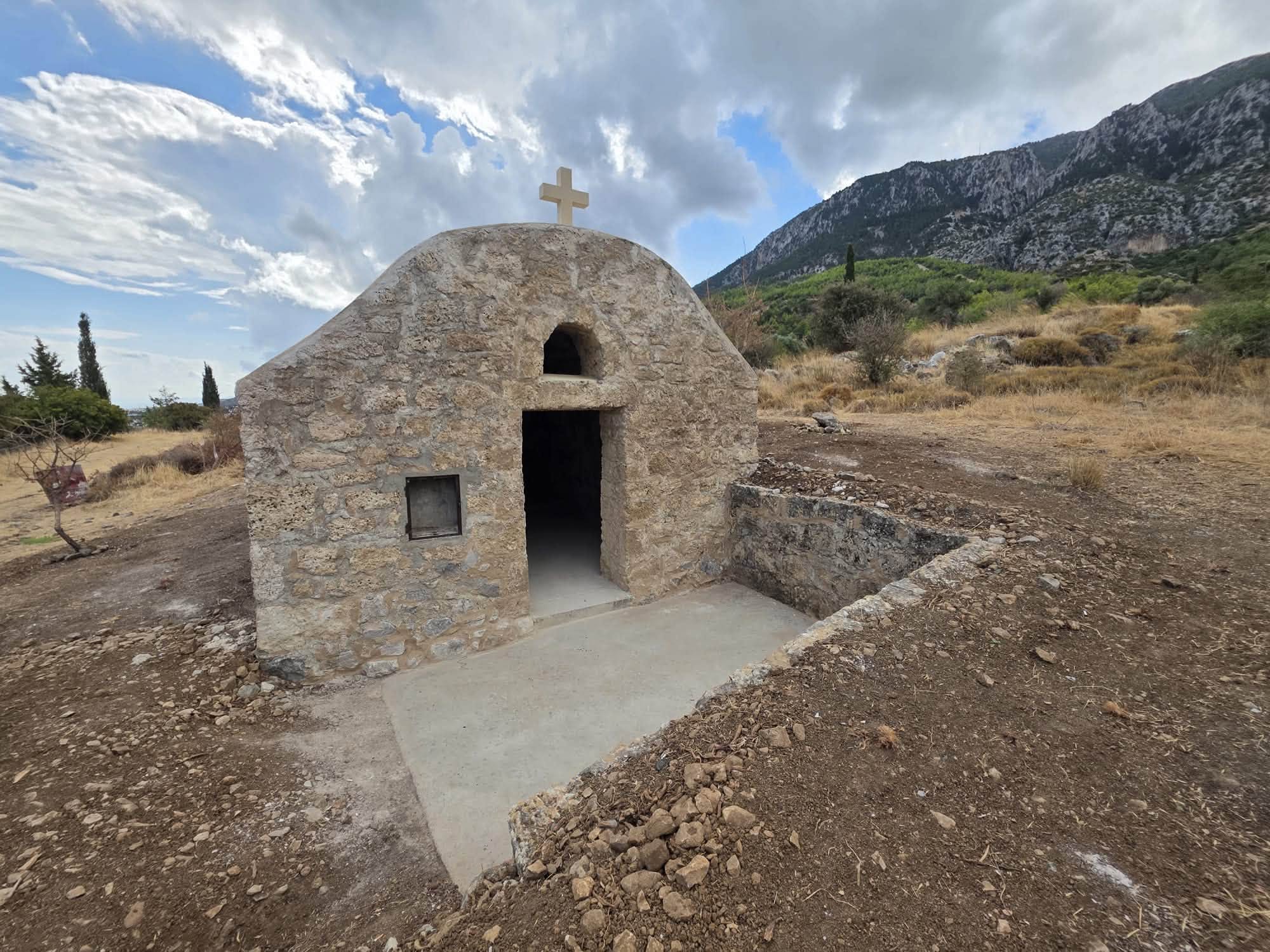 cover Restoration completed at Ayia Marina chapel in Lapithos