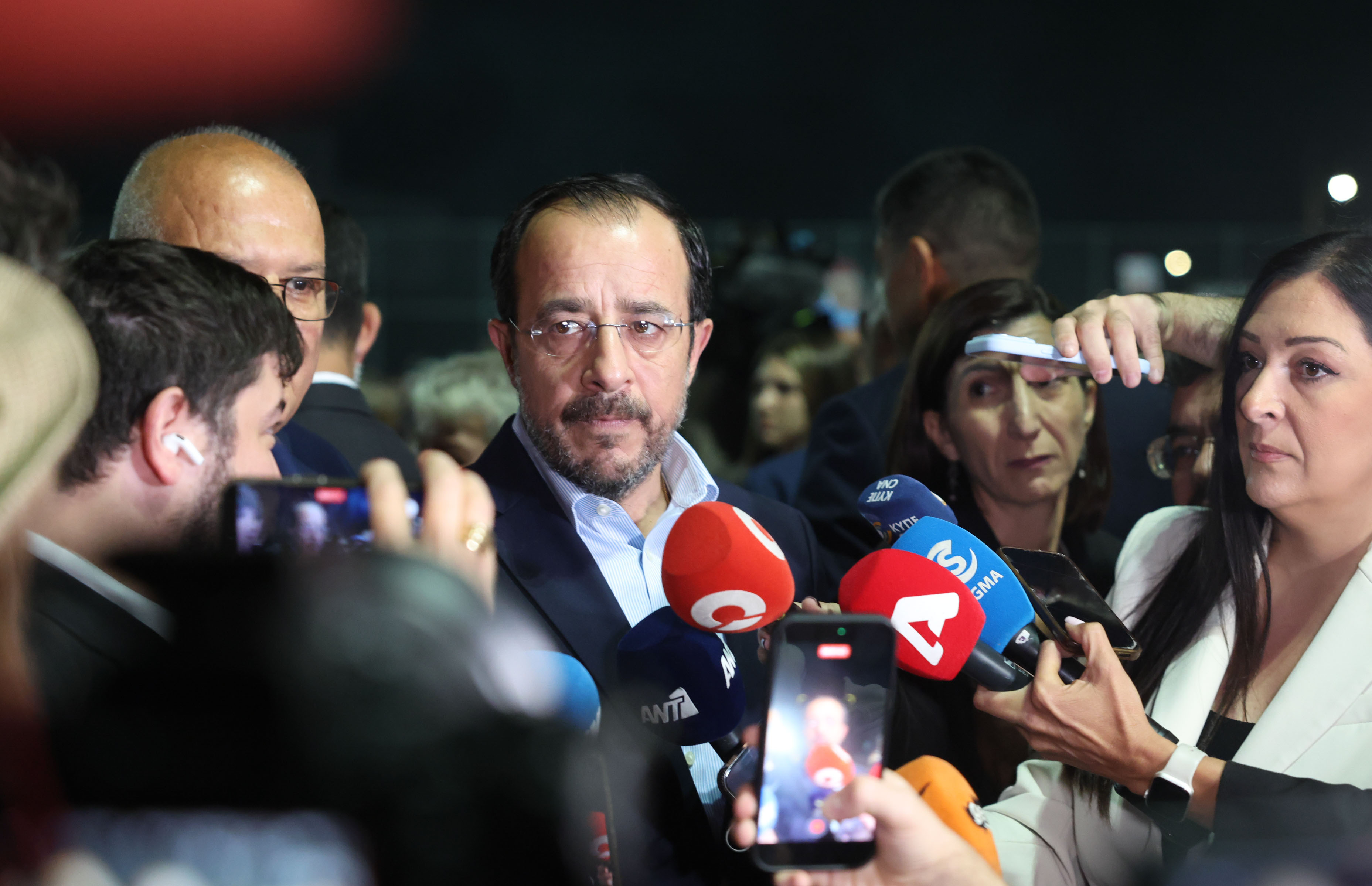cover Christodoulides hopeful of positive developments at meeting with Turkish Cypriot leader