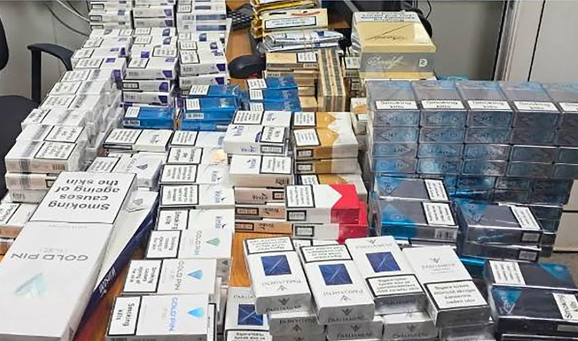 image Large quantity of tobacco seized in Protaras