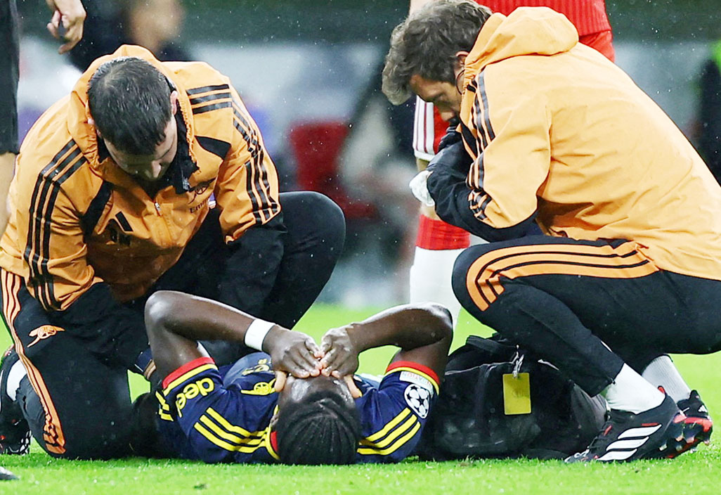 cover Saka injury doesn&#8217;t look good, says Arsenal manager Arteta