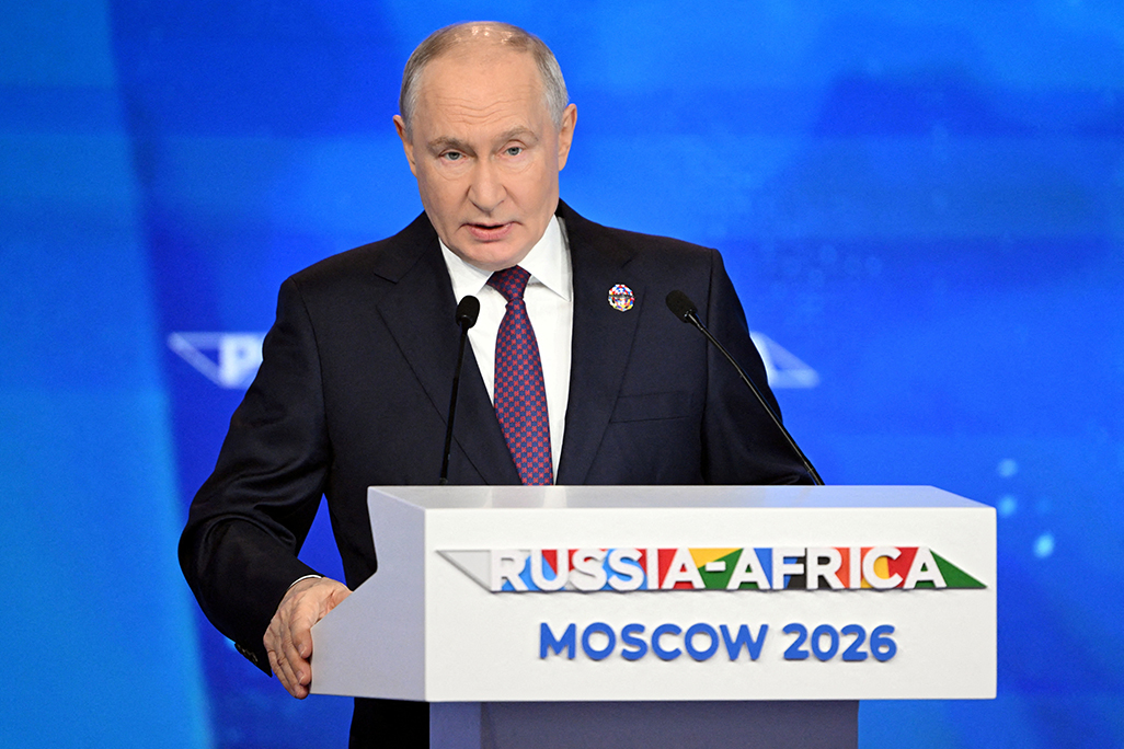 image Putin woos African leaders, says Russia is better partner than &#8216;colonial&#8217; West