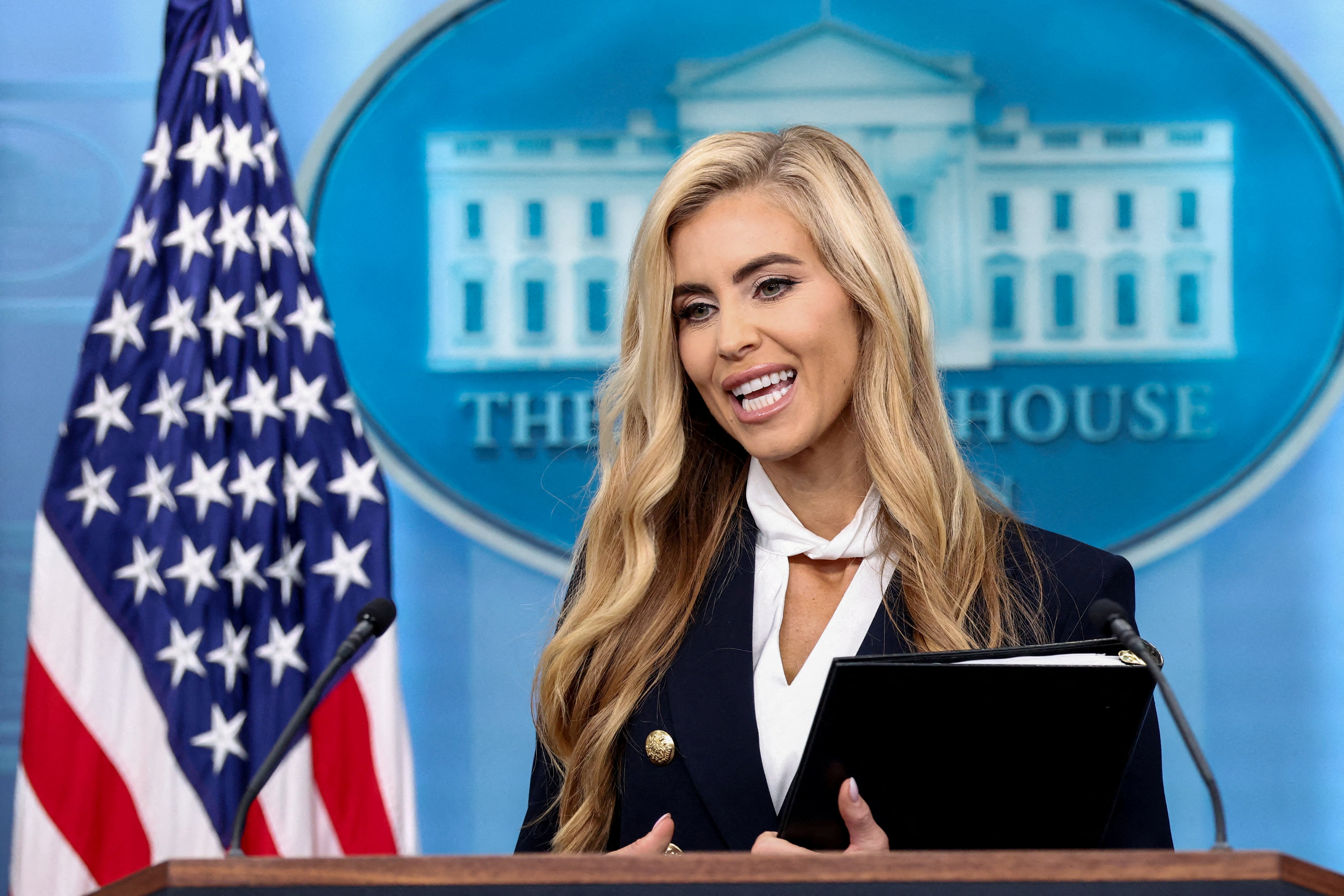 cover Trump’s new press secretary, Katie Zacharia, faces questions over legal credentials